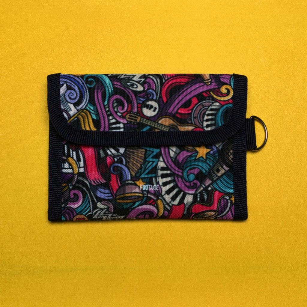 Dompet Kartu footage TS-03 Doodle Series