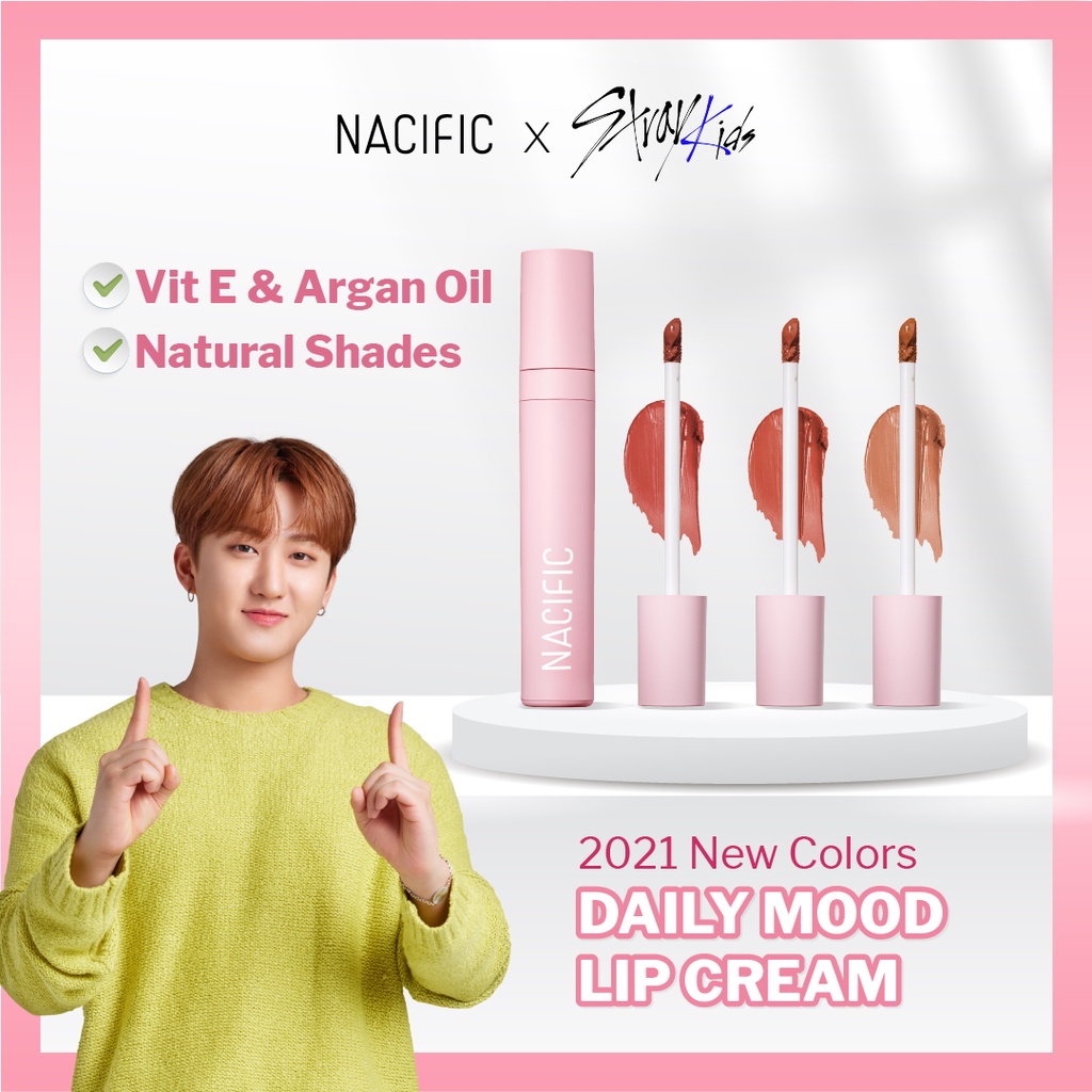 2021 NEW COLOR Nacific Daily Mood Lip Cream