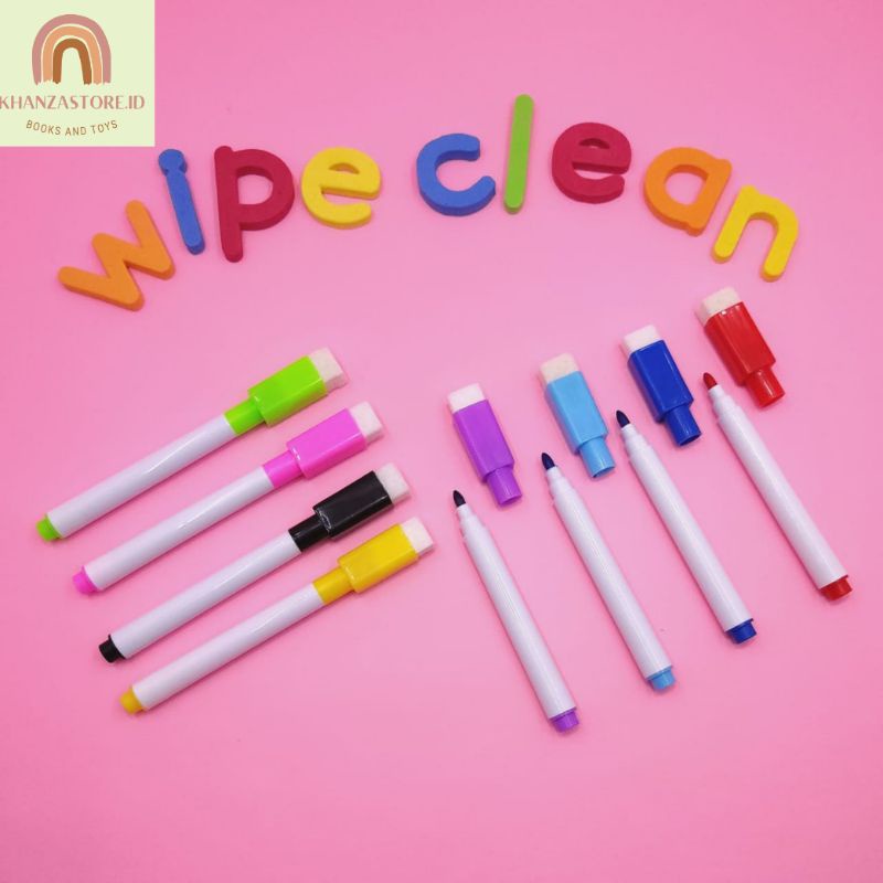 

Spidol Wipe and Clean