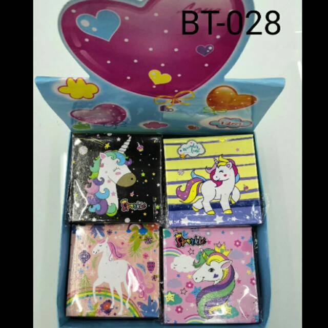 

Buku Memo Kotak Unicorn / Buku Memo Kecil