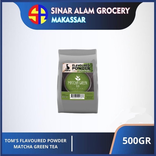 

TOM'S FLAVOURED POWDER MATCHA GREEN TEA 500GRAM