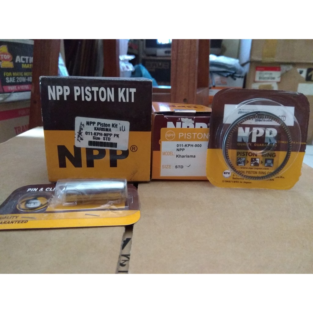 Piston Seher Kit Paket Karisma Supra x 125 NPP Os 150 - 200