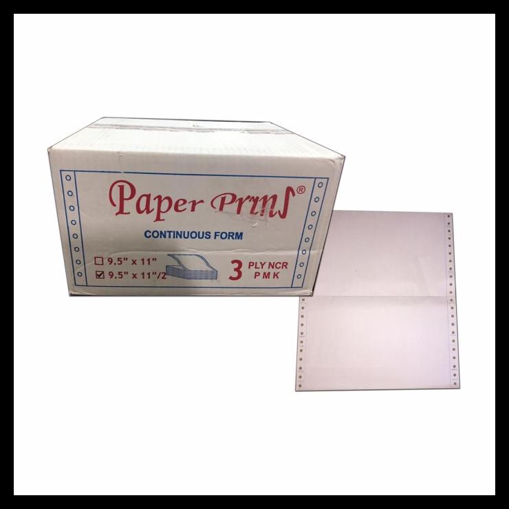 

TERBARU PAPER PRINT FORM 9.5 X 11 3 PLY KERTAS CONTINUOUS TERBARU