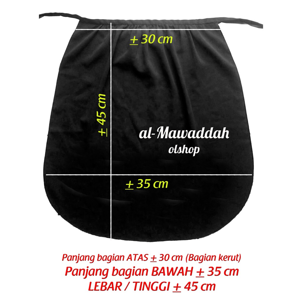 CADAR TALI BAHAN JET BLACK CADAR KERUT