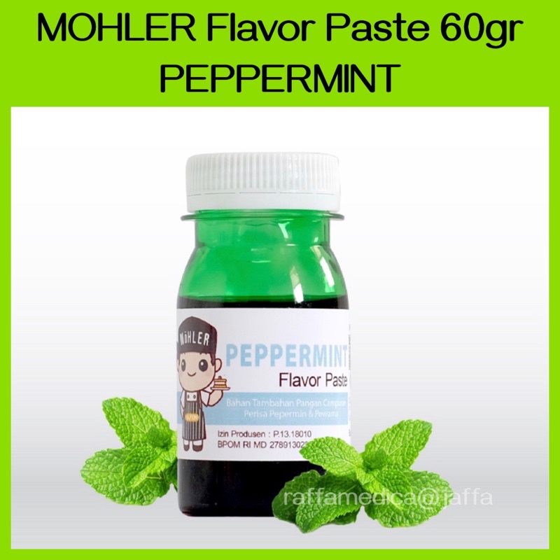 Pasta Perisa Pewarna MOHLER 60ml - PEPPERMINT