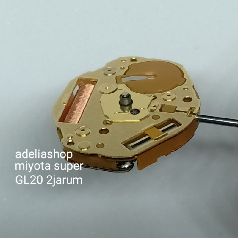 MESIN JAM TANGAN MIYOTA SUPER GL20 & GL22 DUA JARUM