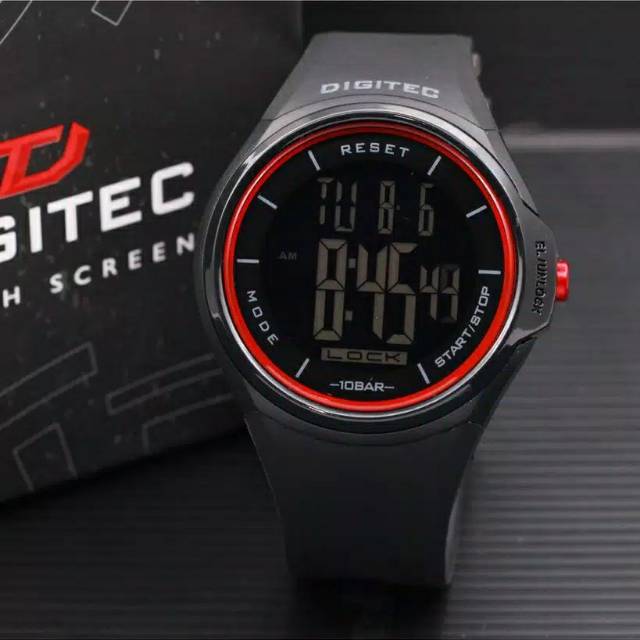 JAM TANGAN PRIA SPORTY NEW DIGITEC 8086 TOUCH SCREEN LAYAR SENTUH LIMITED EDITION