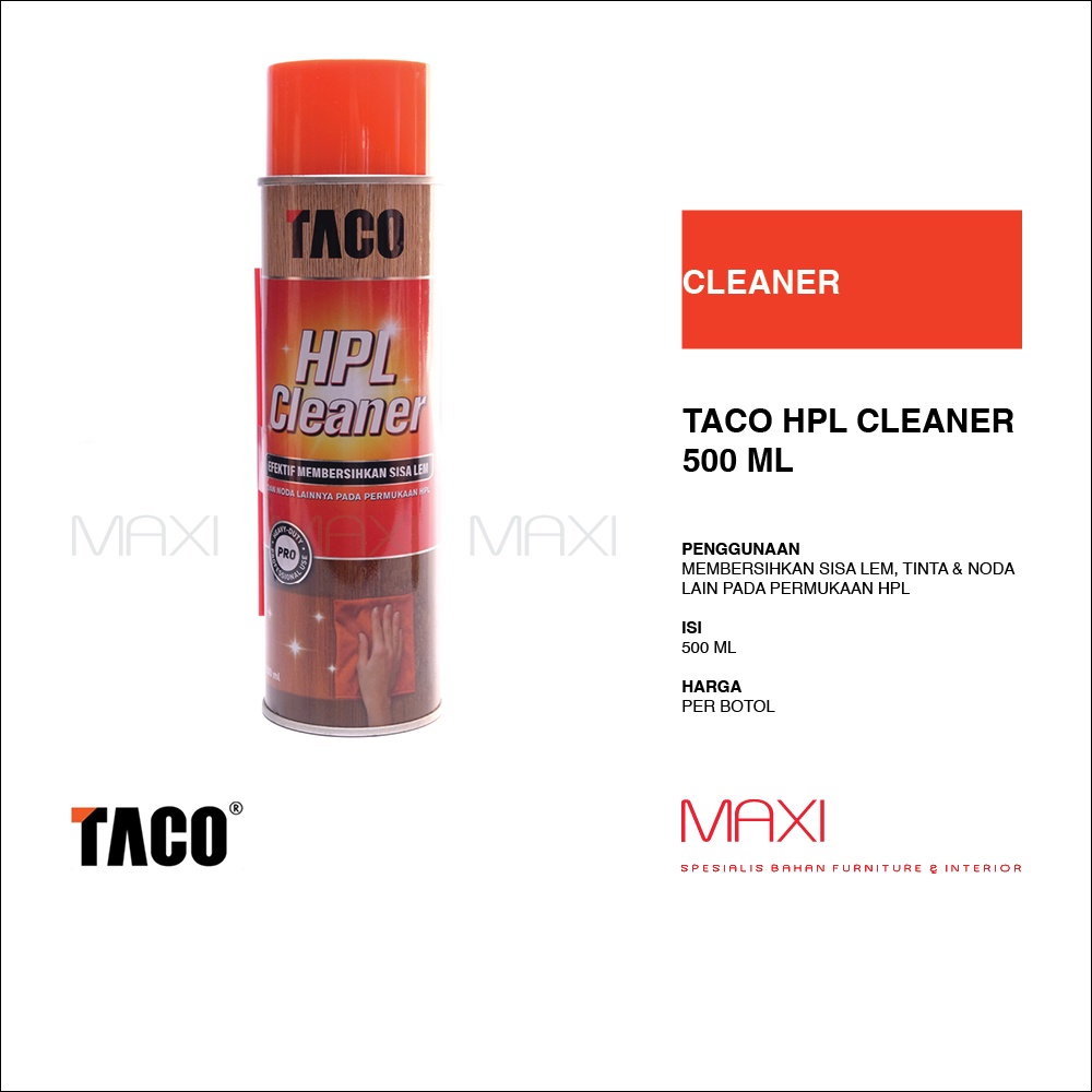 TACO CLEANER - HPL Cleaner - 500 ml