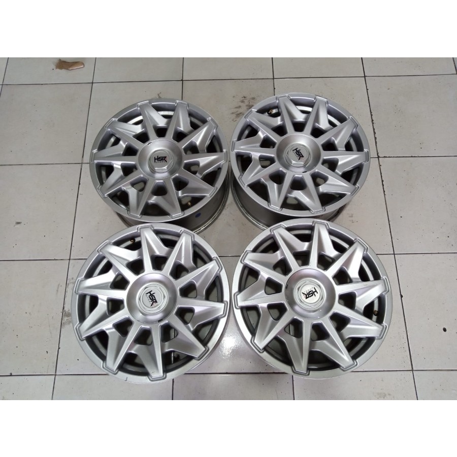 Velg Hsr Wheel Bekas TEBANG HSR Ring 17X8 Lubang 5X100-114,3 ET35