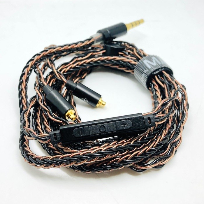 MAXI HiFi MMCX Pin Cable Replacement 8 Braid 400 Core Superior Sound