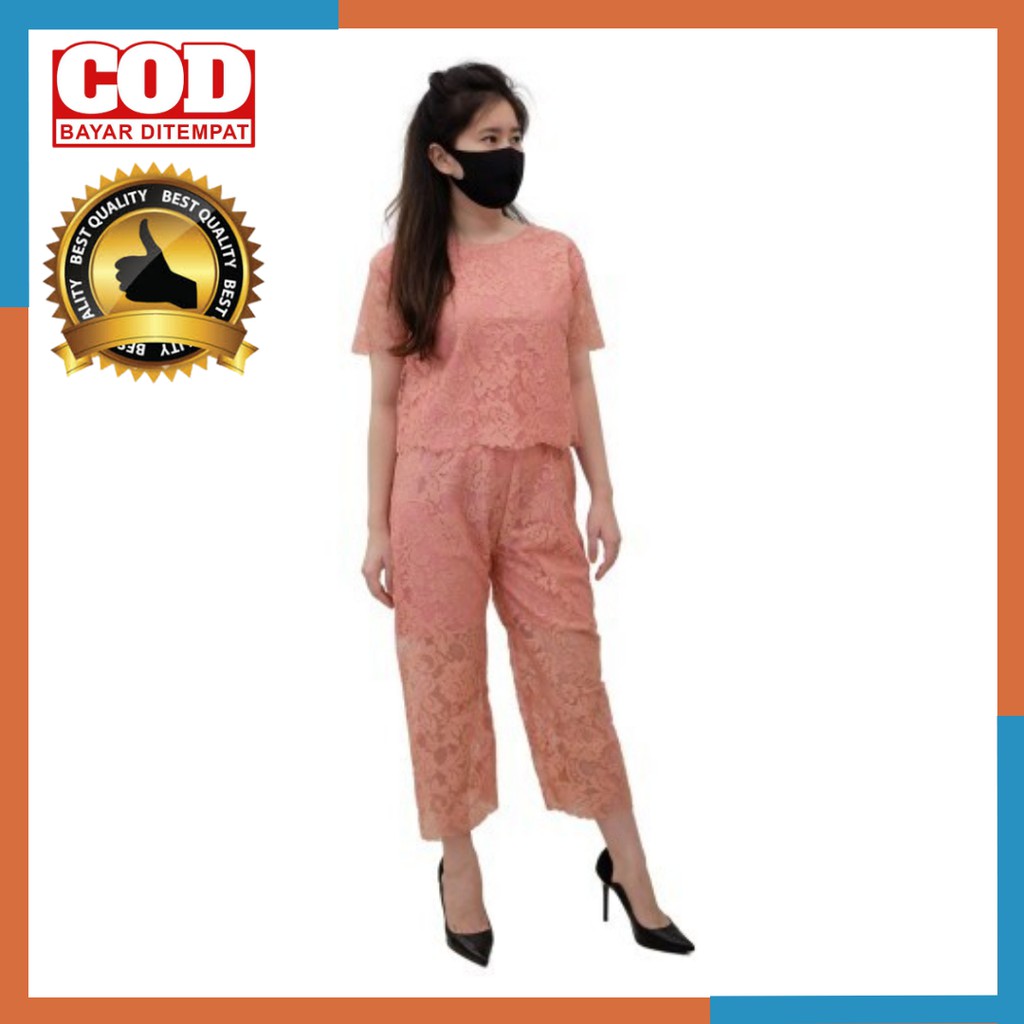 Baju Wanita Setelan Kekinian Atasan & Bawahan Cewek Set Baju Kondangan