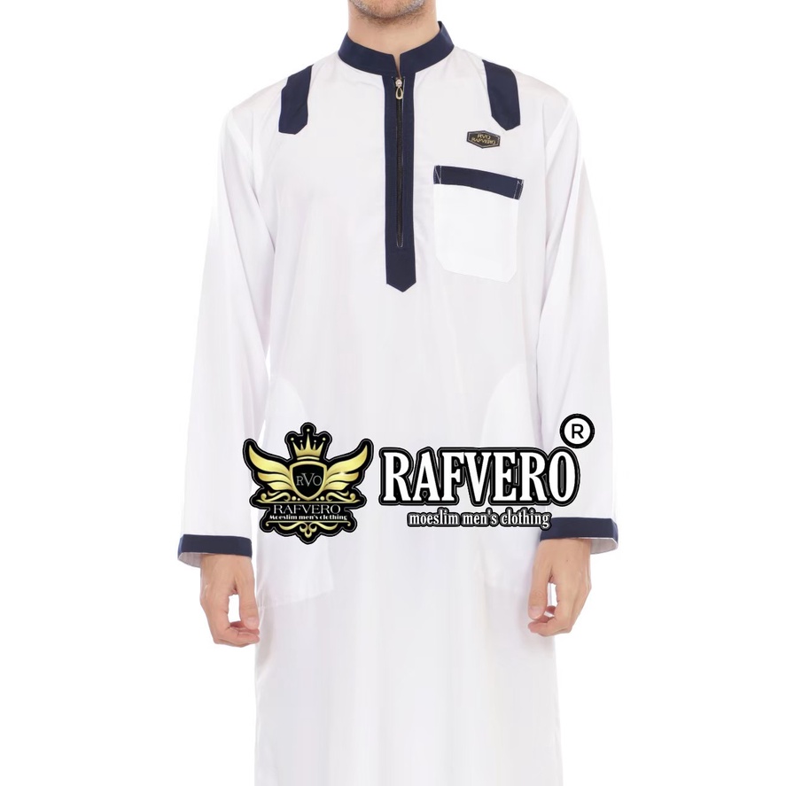 Pakaian Muslim Pria Gamis Jubah Al Zhein Original Rafvero