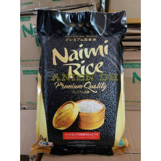 

Naimi rice-5kg-beras jepang naimi-japanese rice sushi onigiri