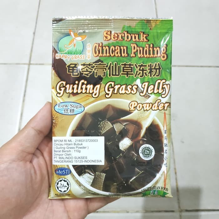 

Bubuk Guiling Gao Cincau Pudinh Grass Jelly Powder Import Malaysia