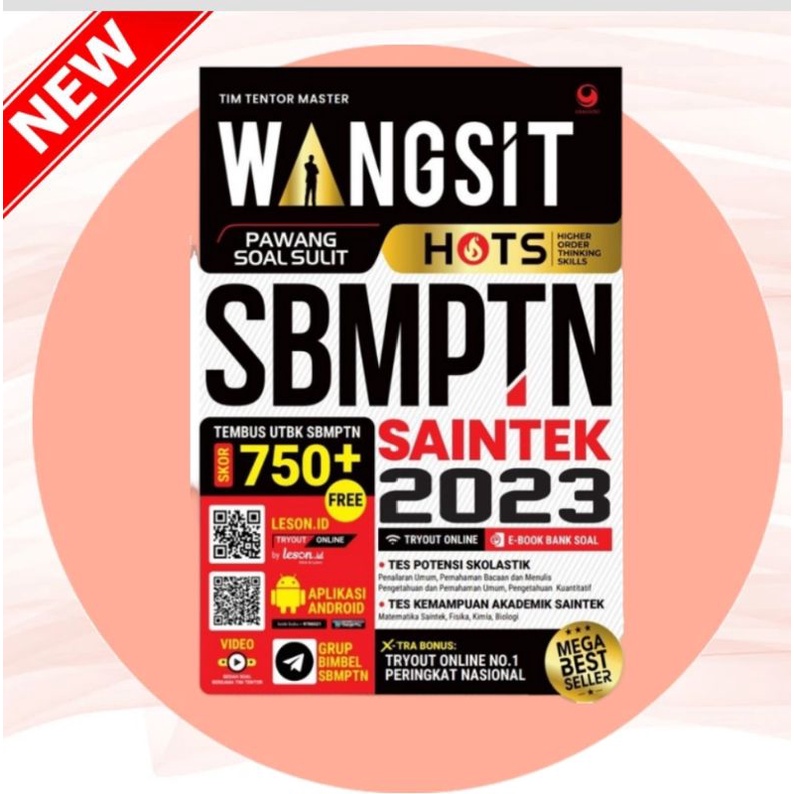 Jual Buku Wangsit Pawang Soal Sulit SBMPTN Saintek 2023 Shopee Indonesia