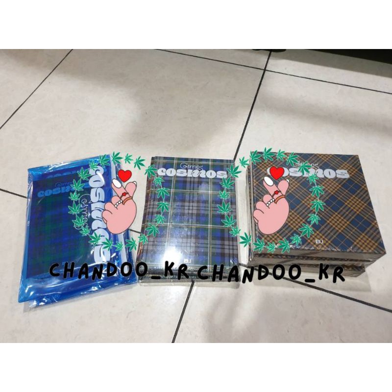 [TERMURAH] Ready Stock Album B.I Hanbin COSMOS All Version