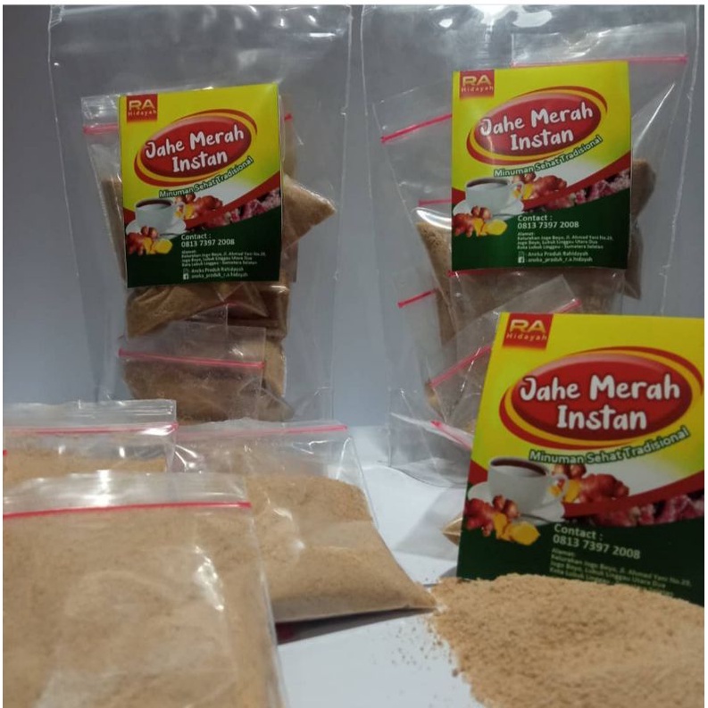 

Grosir bubuk Jahe merah Instan
