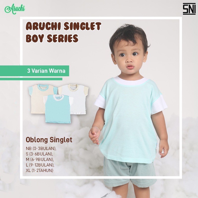 Aruchi Kaos Oblong - Aruchi Baju bayi/Baju anak MURAH 1 Pcs