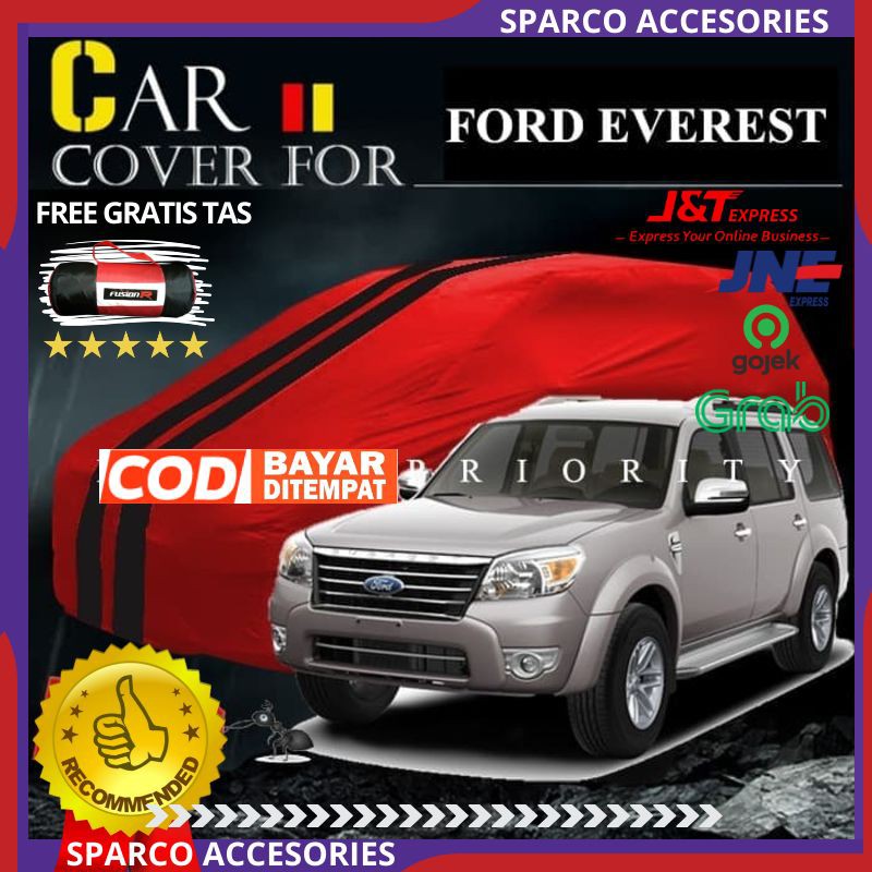 COVER SARUNG MOBIL FORD EVEREST ANTI AIR WATERPROOF BODY COVER FORD EVEREST