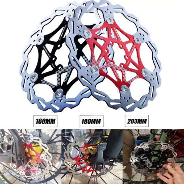 ROTOR DISC CAKRAM SEPEDA MTB MEREK SNAIL 160 MM