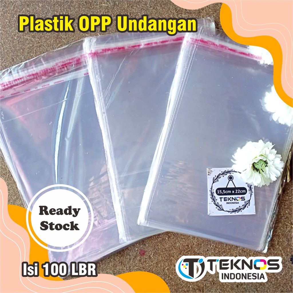  Plastik  OPP Undangan  seal murah Shopee Indonesia