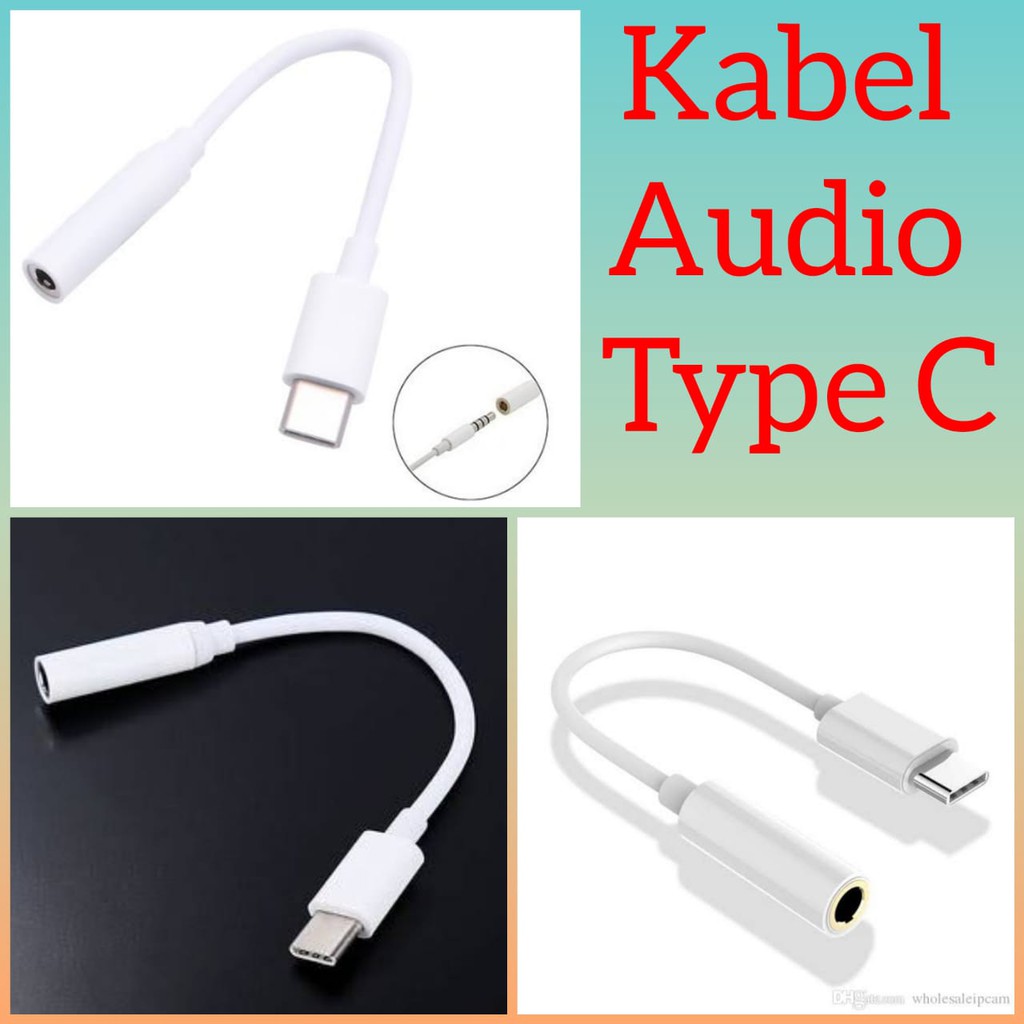 KABEL AUDIO SAMBUNGAN TYPE C