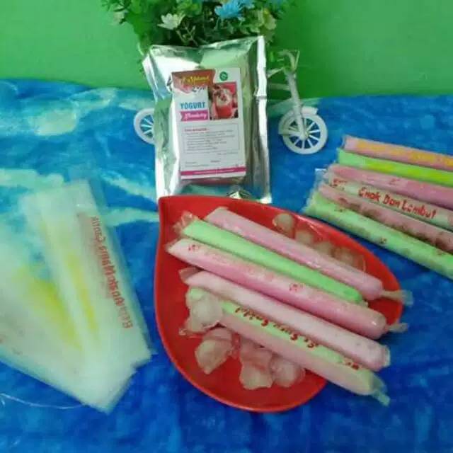 Plastik es mambo sablon 3x23 cm / plastik es mambo kekinian sablon kata kata mutiara lucu motivasi