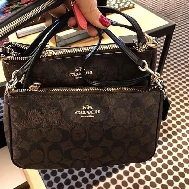 SALE Coach Pouch Top Handle Coach Bag