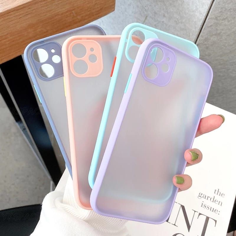 Case Fuze Dove Xiaomi Note 8 Redmi 9C Redmi 9A POCO X3 Note 8 Pro Note 9 Pro Casing Colour Pelindung