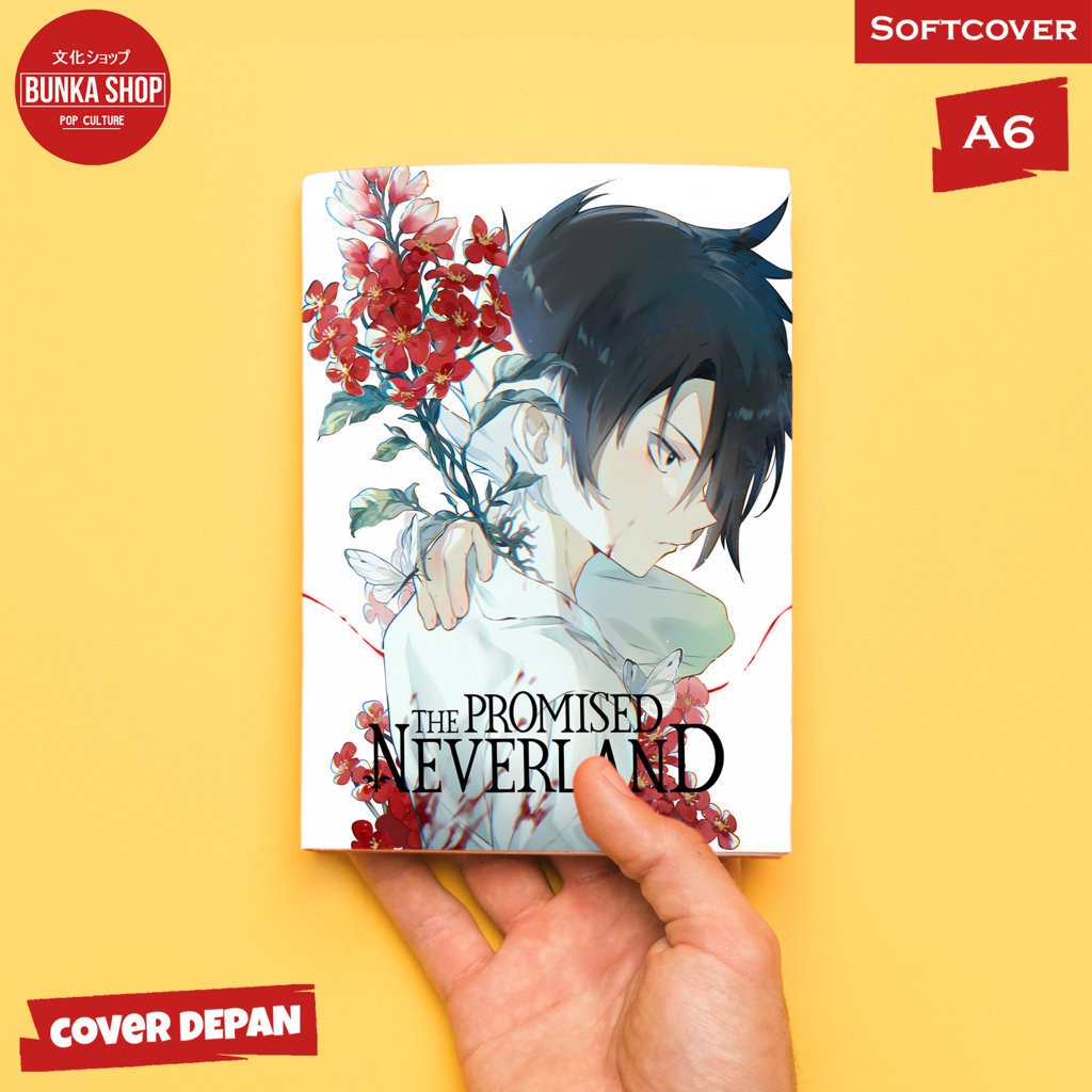 

Pocket Note Anime The Promised Neverland Ray Softcover A6 Buku Tulis Catatan Murah