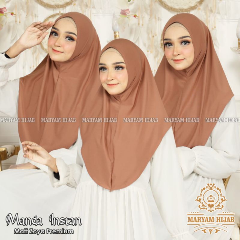 MANDA INSTAN BY MH / JILBAB INSTAN / DAILY HIJAB INSTAN / JILBAB DAILY / JILBAB SPORT / KERUDUNG JERSEY / KERUDUNG INSTAN / DAILY HIJAB