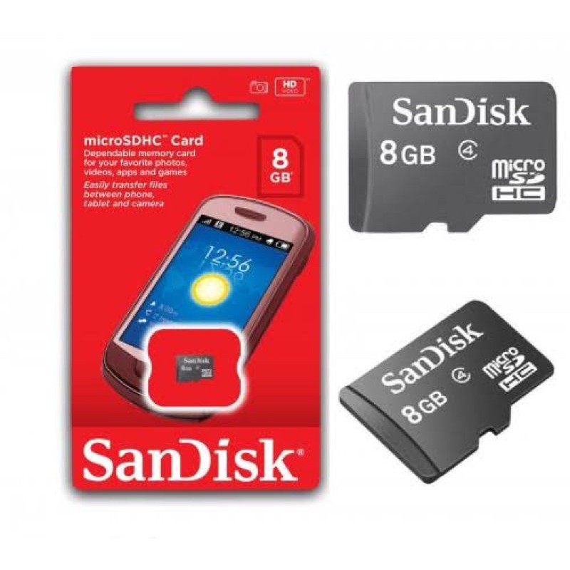 PROMO MICRO SD SANDISK 8GB 16GB 32GB CLASS4 ORIGINAL FOR ALL SMARTPHONE ANDROID