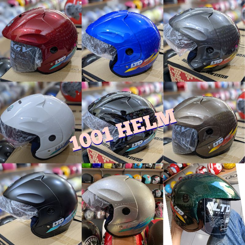 Helm LTD SPORT ORIGINAL KACA HITAM