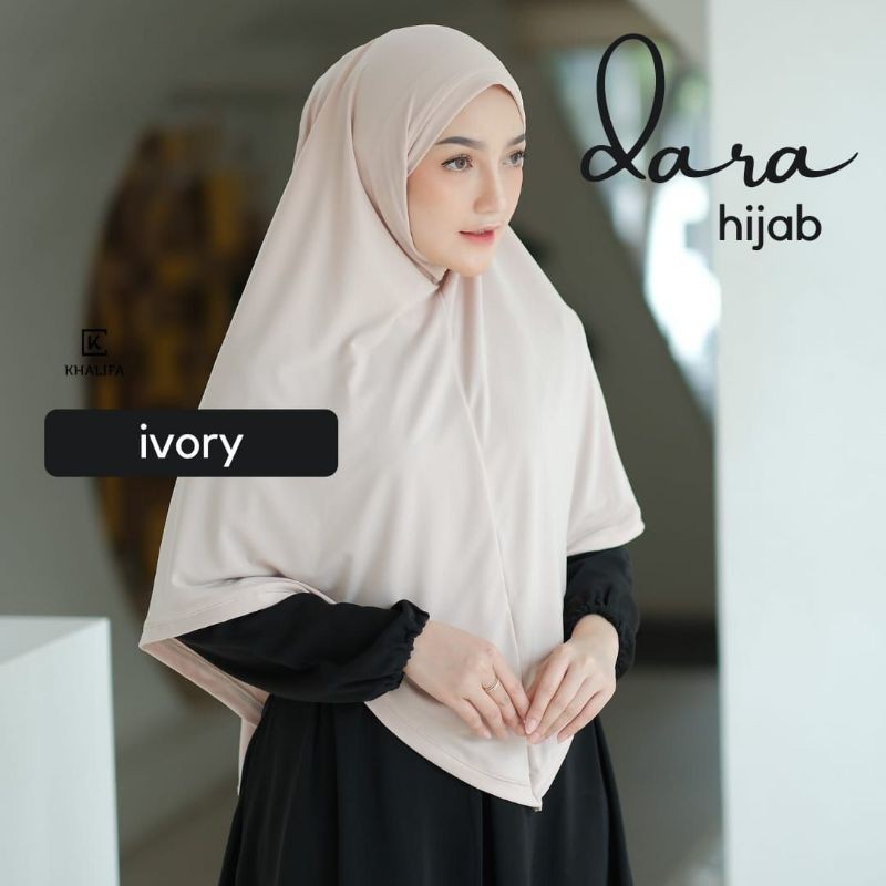 dara hijab ivory