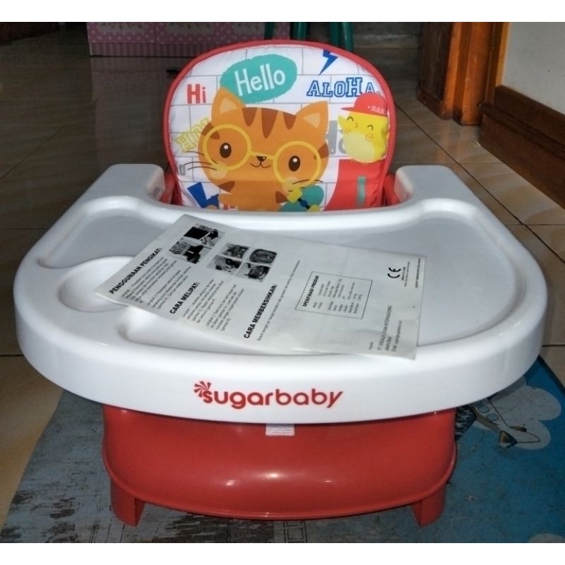 PRELOVED BOOSTER SEAT SUGAR BABY