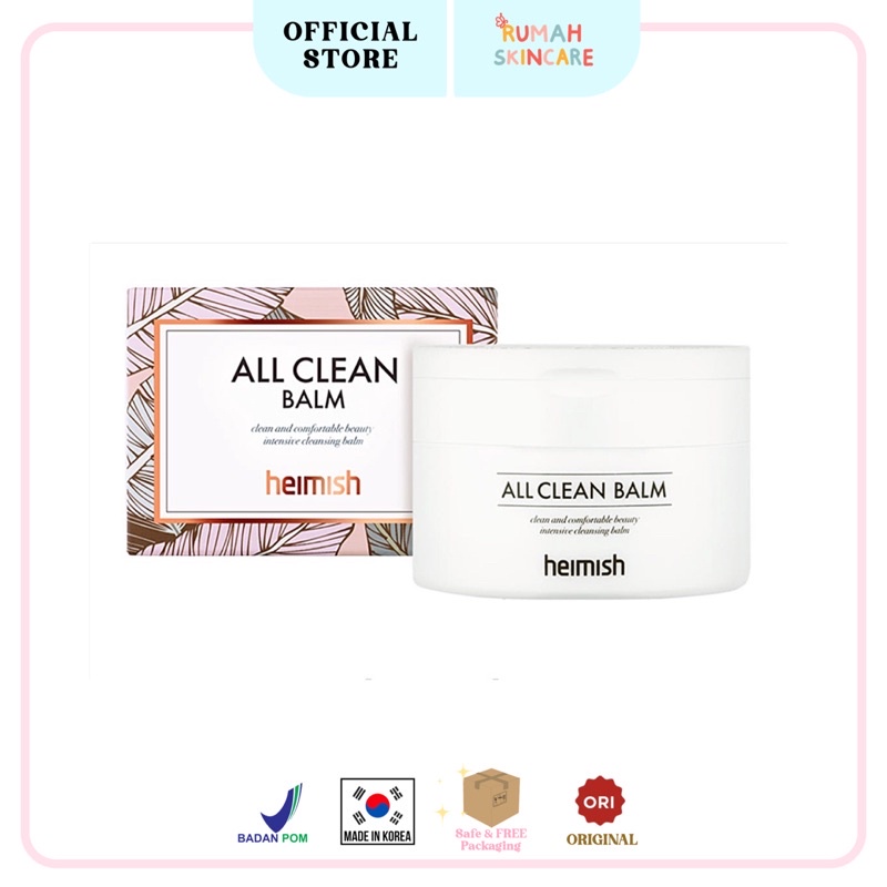 HEIMISH All Clean Balm 120ml | 50mo Makeup Remover Cleansing Balm