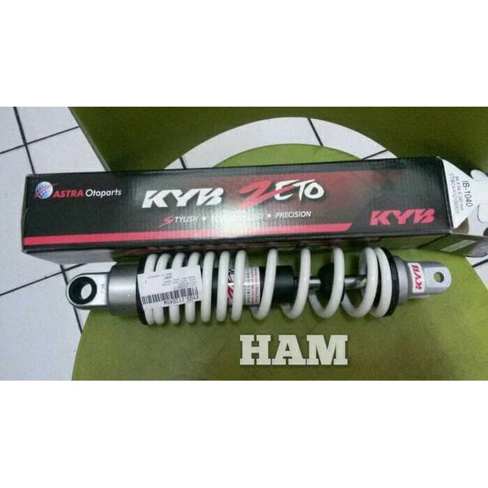 shockbreaker shockbleker supra x 125 karisma kyb zeto hitam #HAM