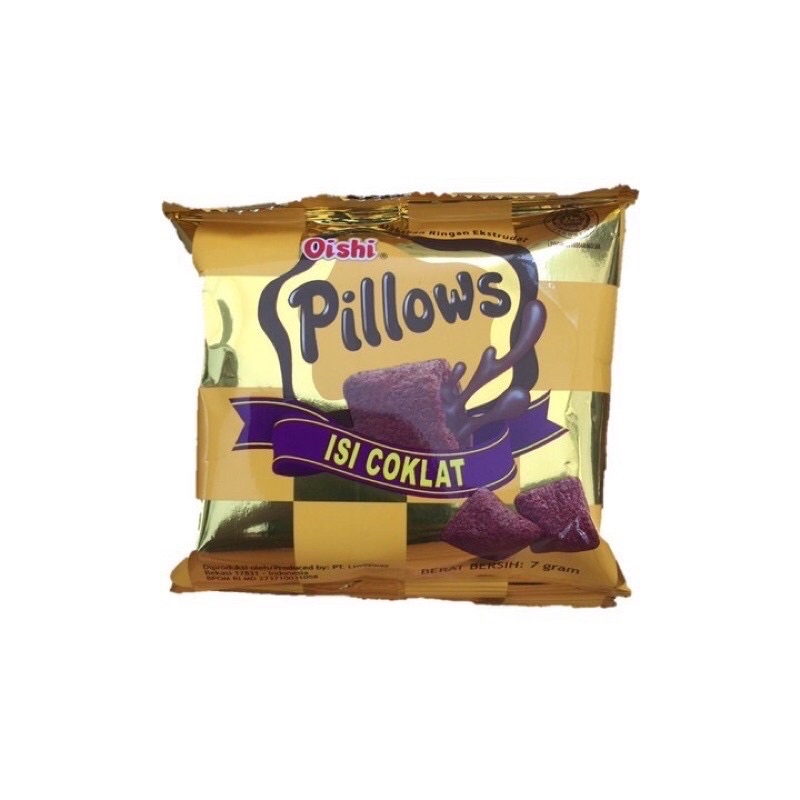 

Oishi Pillows Coklat 7gr (10 Bungkus)