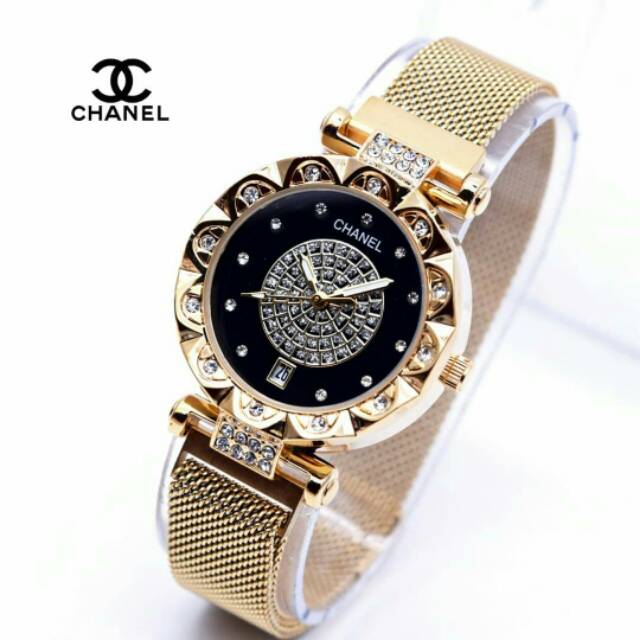 JAM TANGAN FASHION WANITA + BOX BATU BATRE CADANGAN