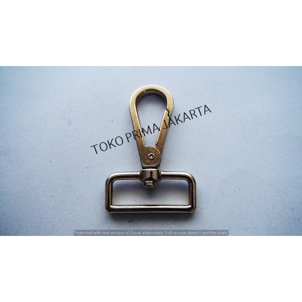 

AKSESORIS CANTELAN GANTUNGAN KOKOT KAITAN METAL BAG HOOK PENGAIT BESI 33-32 MAS MUDA