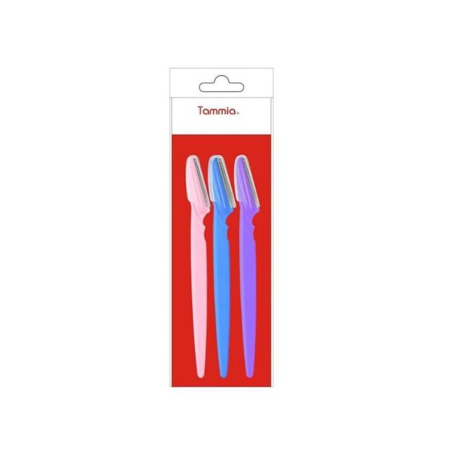 Tammia TR-001-3 3 piece eyebrow razor