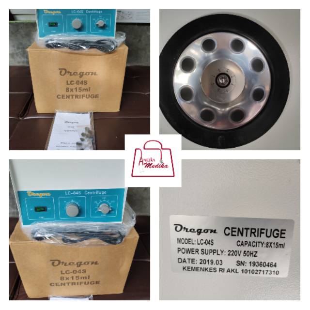 CENTRIFUGE 8 HOLE OREGON LC 04S