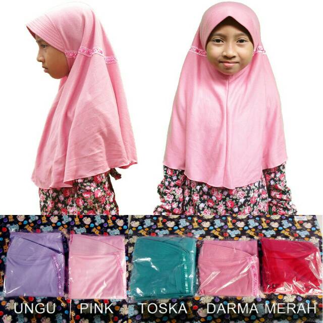 Jual MURAH !!! Jilbab / Kerudung Anak Kisaran 10-12 Tahun ( L ...