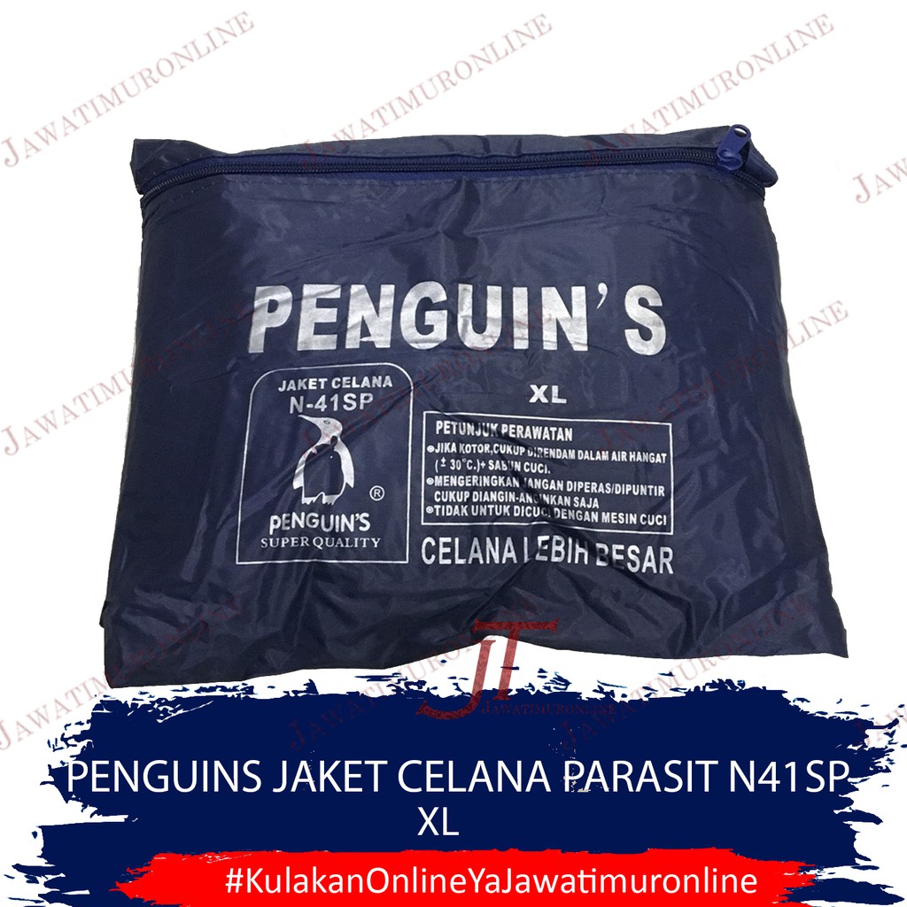 Jas Hujan PINGUIN JC N41 SP / Jas Hujan PENGUIN JAKET CELANA PARASIT TERMURAH PREMIUM QUALITY