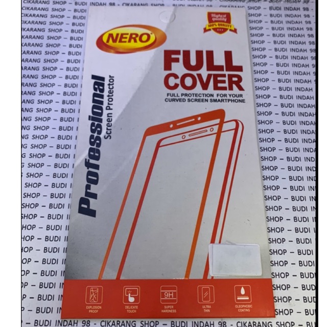 Tempered Glass Full Glue 6D Samsung A720, J5 Pro, J330, A310, J510 Full Cover Screen Guard Nero Ori