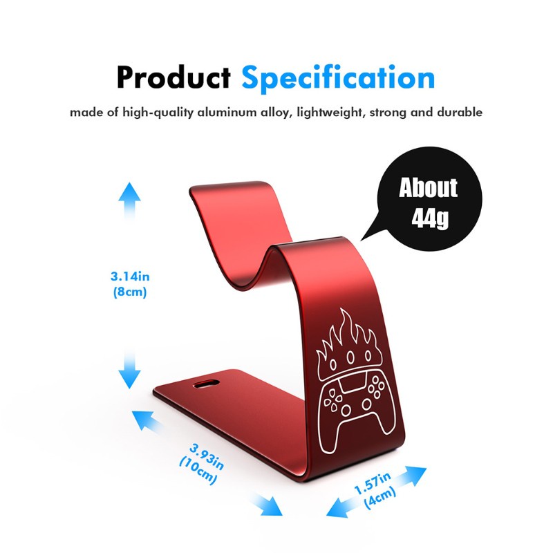 Cre Stand Dudukan Kontroler Ps5 Bahan Logam Dengan Bantalan Karet