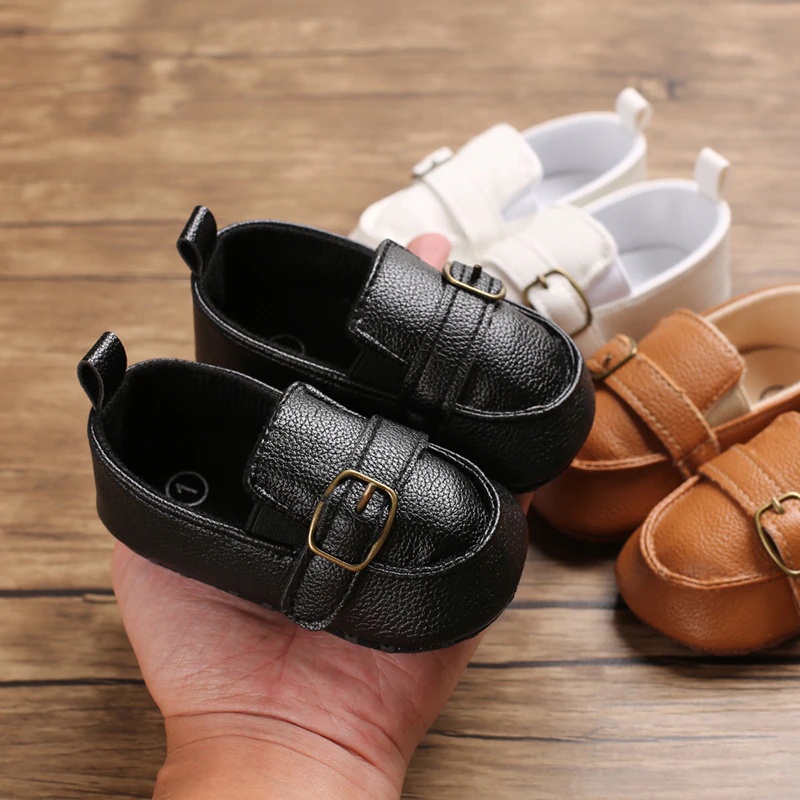 Sepatu Bayi Prewalker Laki Laki Perempuan Umur 0 - 12 Bulan Sepatu Sneakers Anak Bayi Laki Laki Perempuan Baby Prewaker Shoes Cowok Cewek Murah Umur 0 - 14 Bulan, umur 1 Tahun 0 - 6 Bulan Hitam AK 09