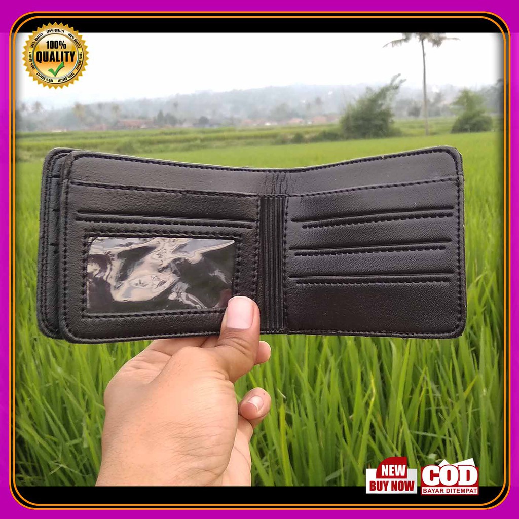 PROMO Dompet Pria  Kulit PVC premium bayar di tempat