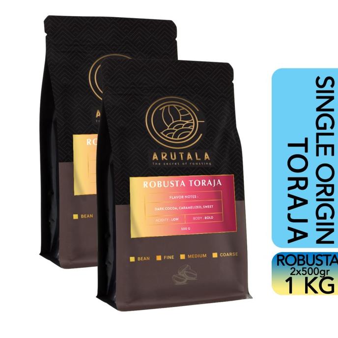 

[ COD ] ARUTALA Kopi Toraja Rantebua Robusta Coffee 1KG LIMITED EDITION Kode 865