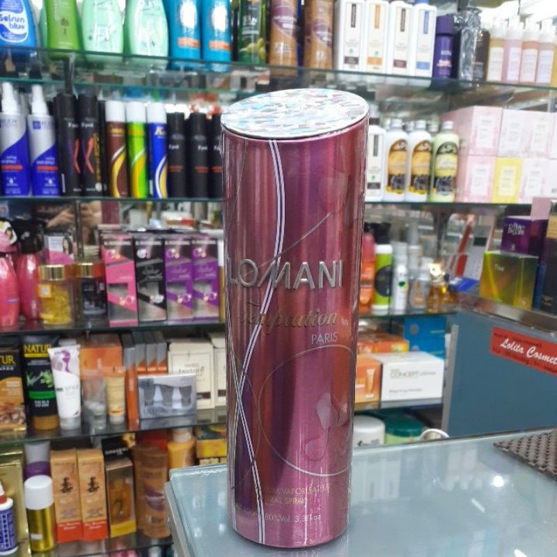 LOMANI TEMPTATION PARIS EDP FOR WOMEN ORIGINAL PRODUCT